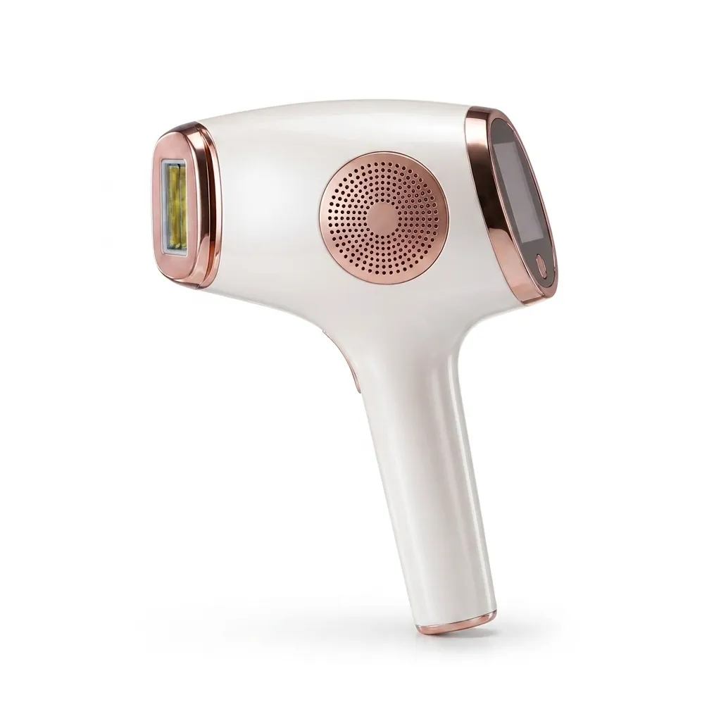 DYZOR IPL handset side profile on a white background